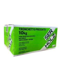 Bancale tronchetto di faggio/rovere  - 90 scatole da 10 kg